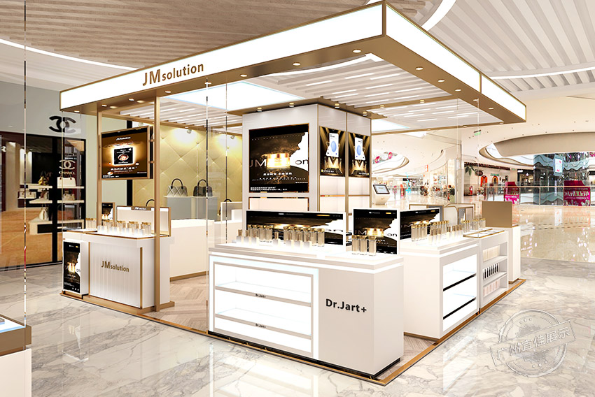 化妝品柜臺(tái)產(chǎn)品陳列