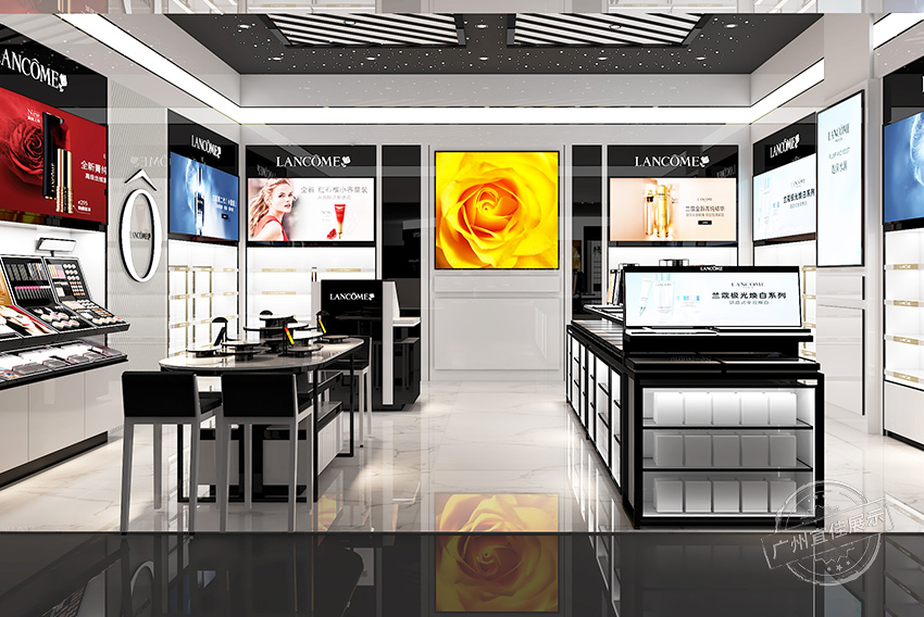LANCOME蘭蔻 化妝品展柜