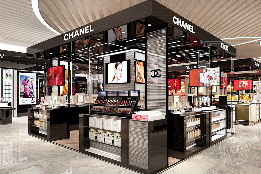 香奈兒CHANEL 化妝品展柜