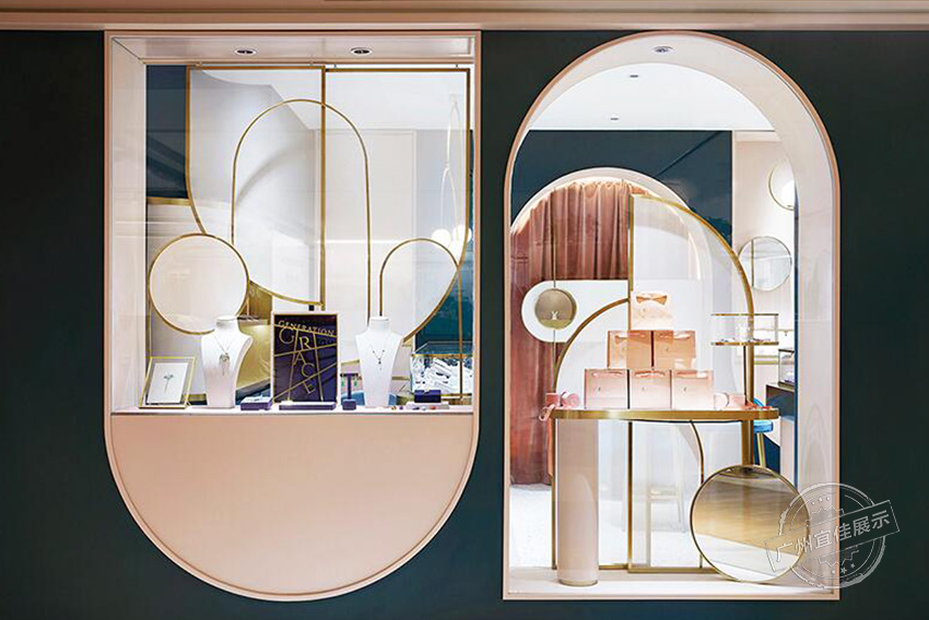 不銹鋼珠寶展柜