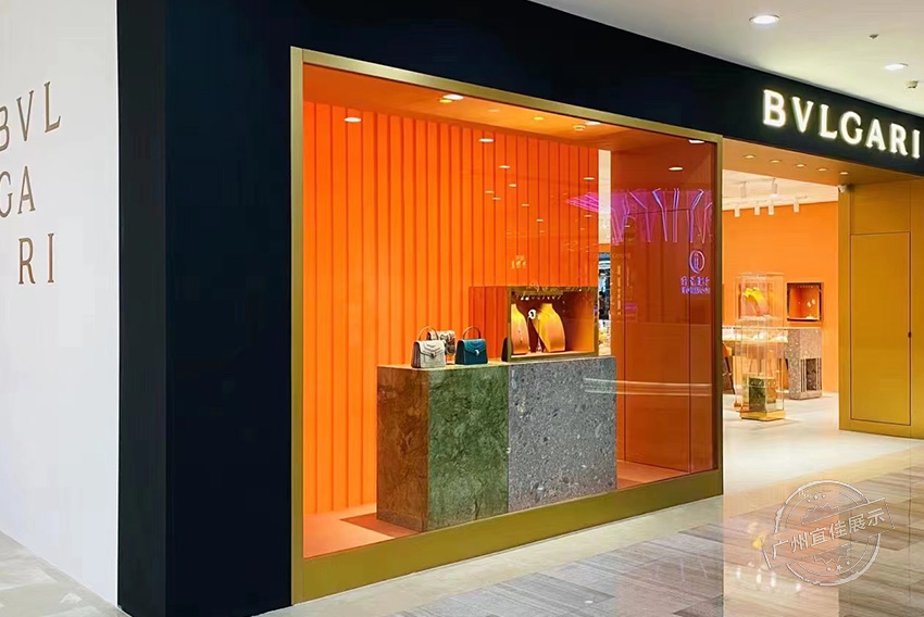 BVLGARI寶格麗 珠寶展柜