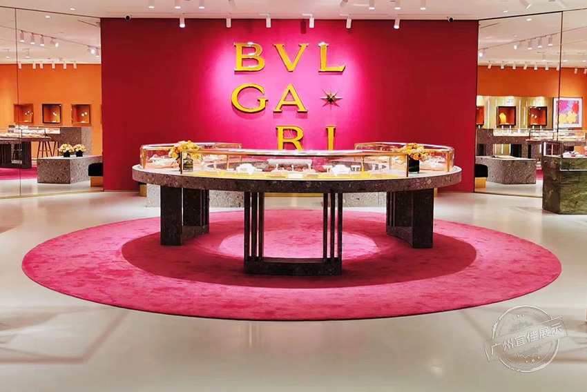 BVLGARI寶格麗 珠寶展柜