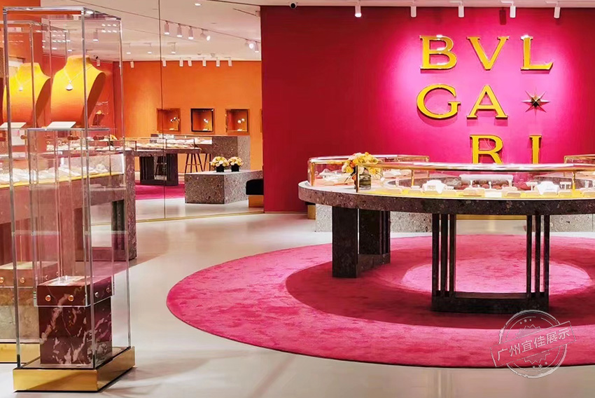 BVLGARI寶格麗 珠寶展柜