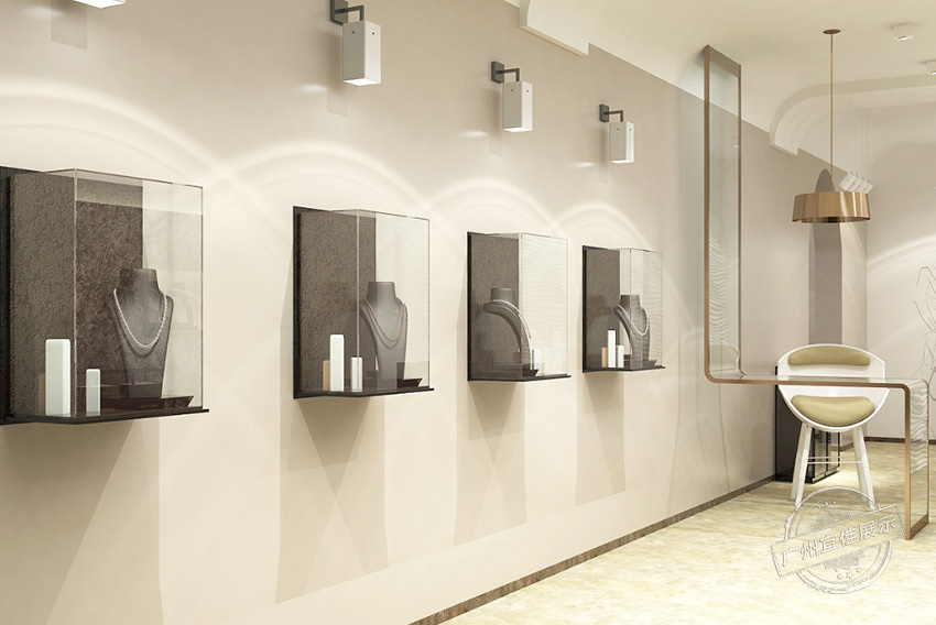 BRIGHTEN 珠寶展柜