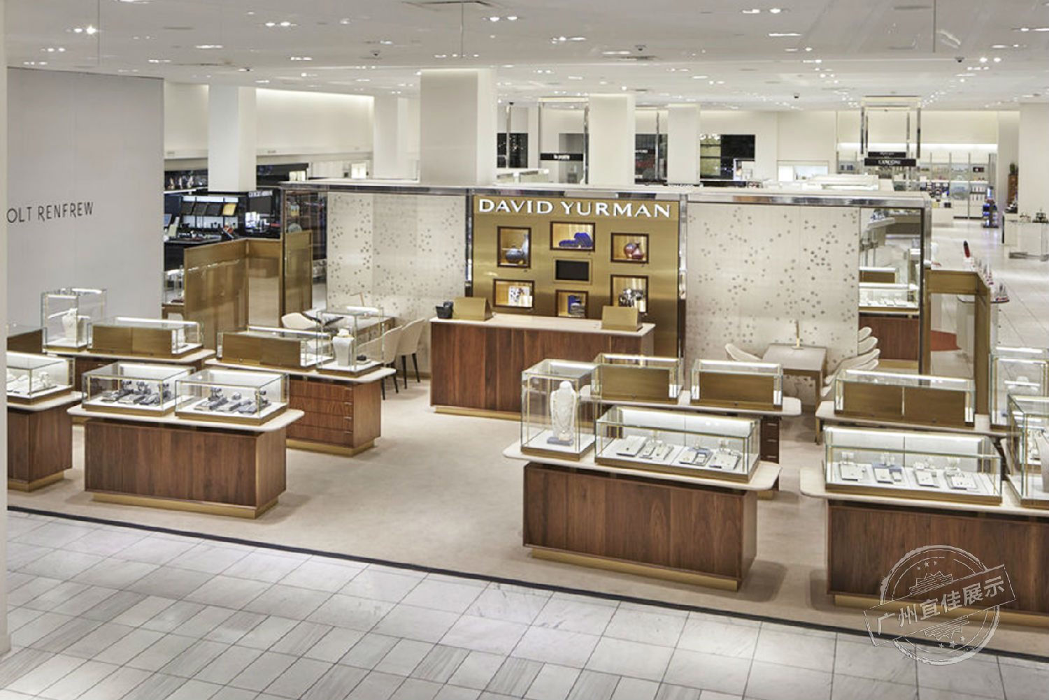 珠寶店的展示柜