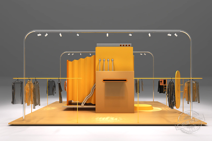 高端服裝展示柜