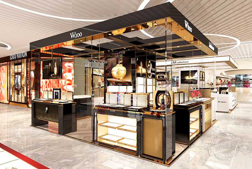 化妝品柜臺(tái)展柜