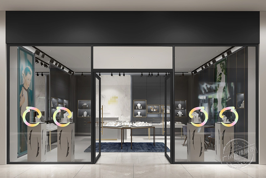 整店珠寶展柜