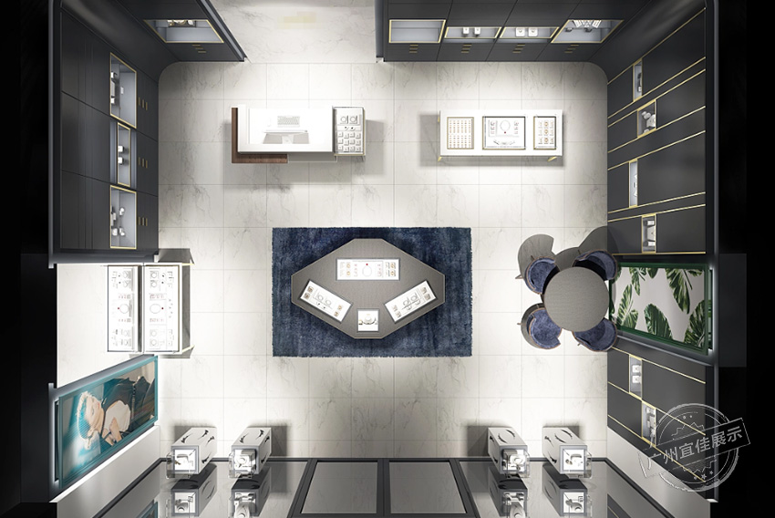整店珠寶展柜