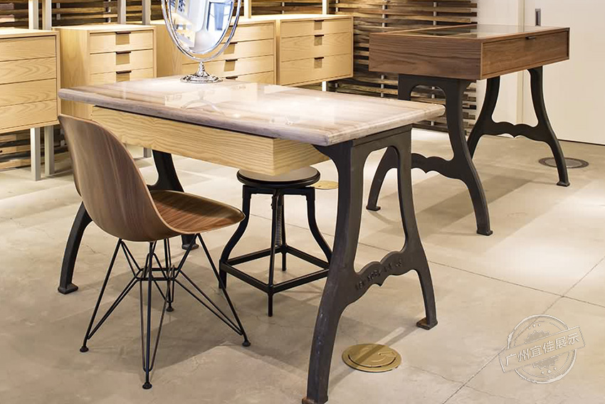 實(shí)木眼鏡展柜