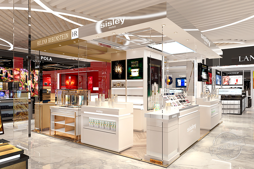 Sisley 化妝品展柜