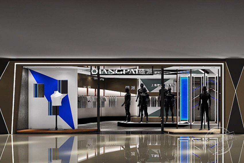 強(qiáng)派服裝展柜