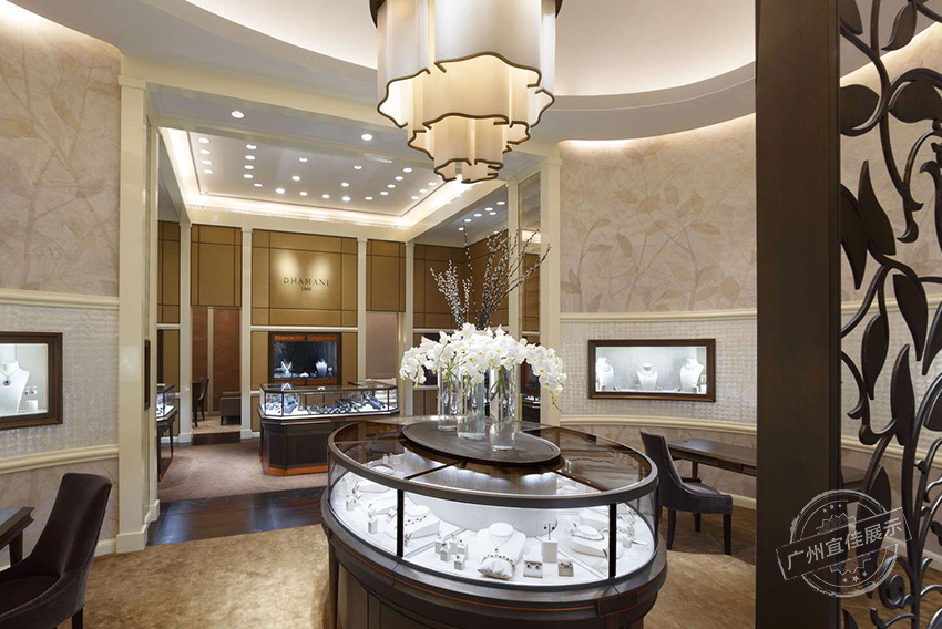 珠寶展示展柜定制