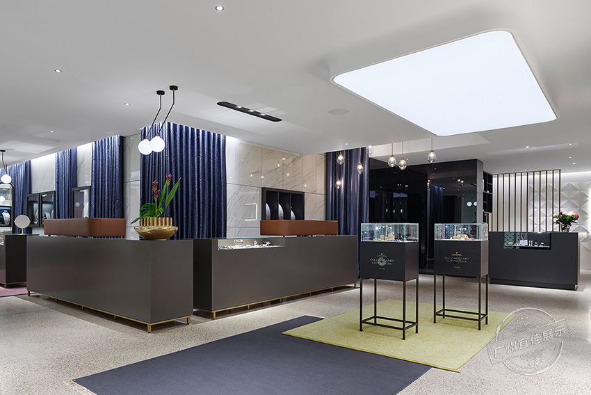 定制珠寶展示柜展示