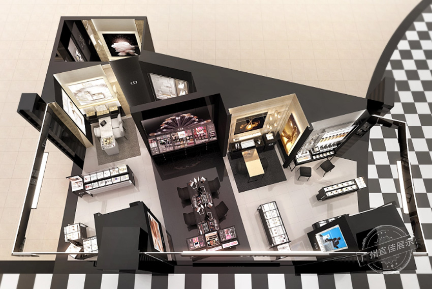 Dior 化妝品展示柜