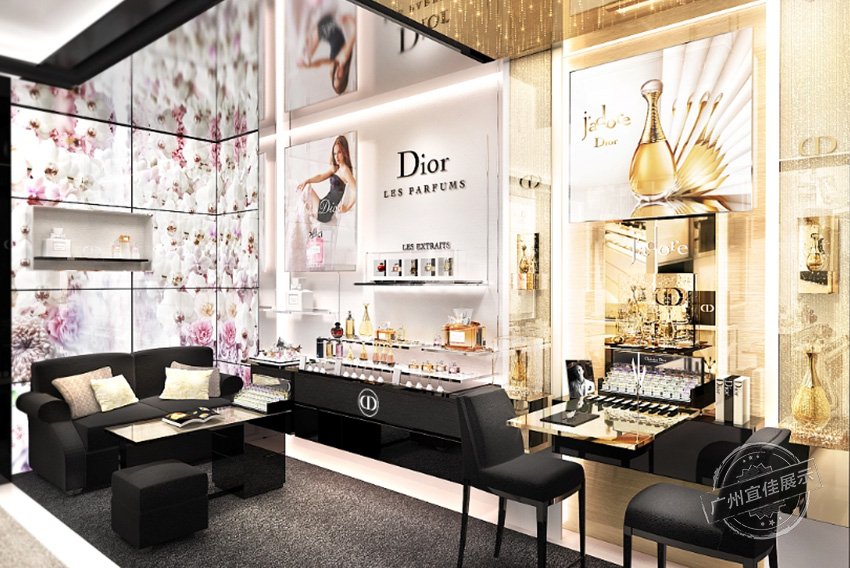 DIOR 整店化妝品展柜