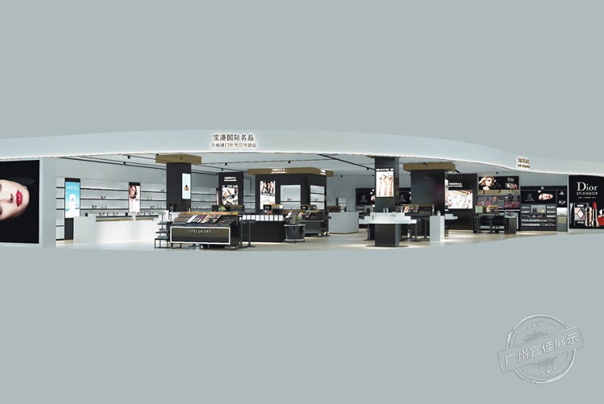 化妝品展柜 集合店（佛山長華匯店）