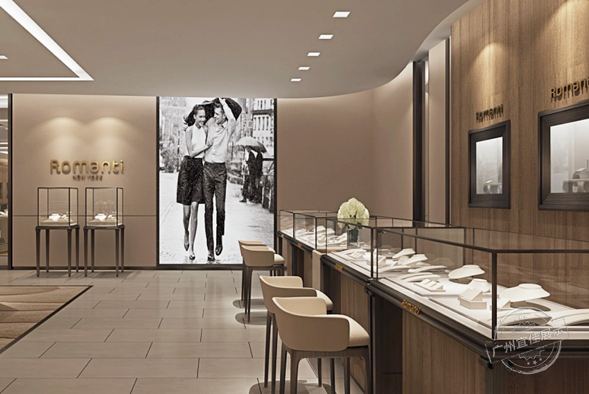 ROMANTI 珠寶展柜