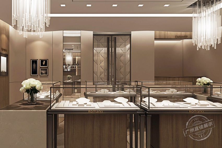 ROMANTI 珠寶展柜