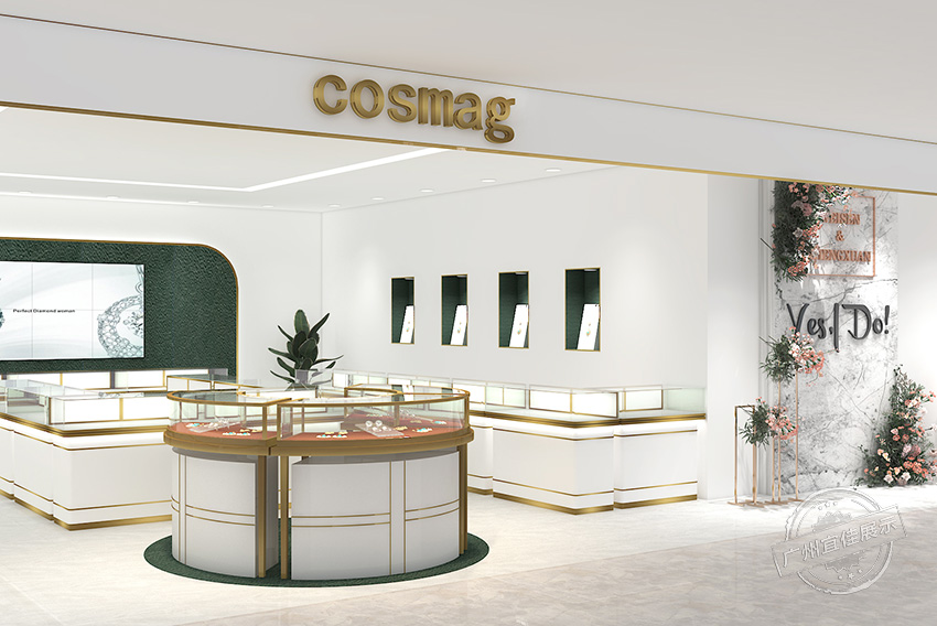 珠寶展柜店鋪裝修