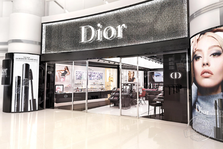 迪奧專賣店 化妝品展柜