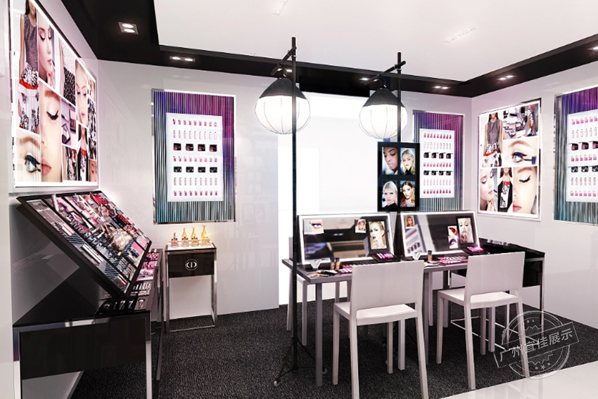 DIOR 中島烤漆化妝品展柜