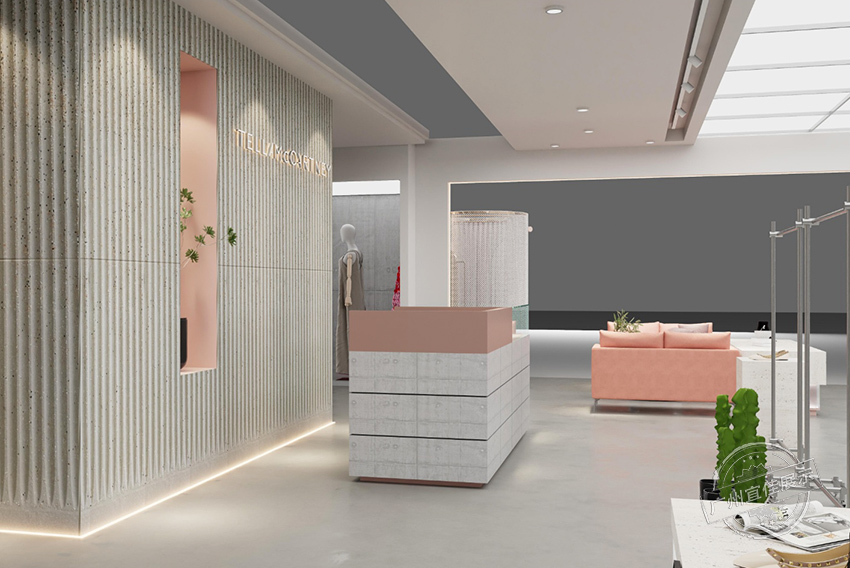 Stella Mccartney 快閃店服裝展柜