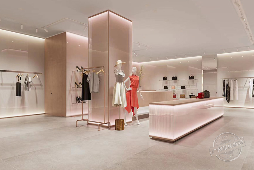 商場專賣店服裝展柜