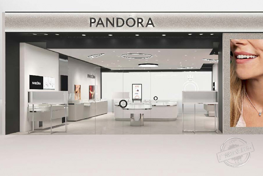 潘多拉PANDORA 珠寶展柜（廈門SM新生活廣場店）