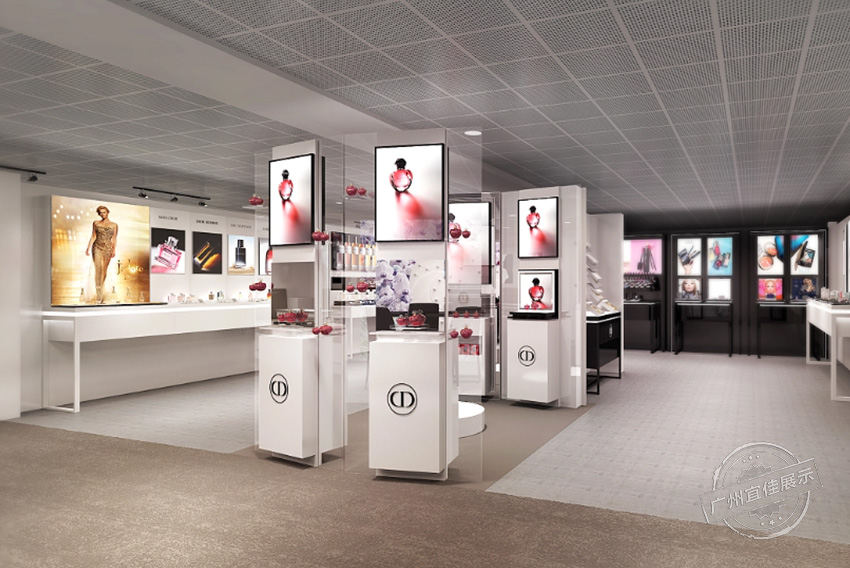 化妝品展柜陳列設(shè)計(jì)