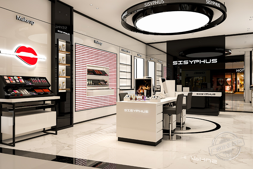 創(chuàng)意化妝品展柜設(shè)計