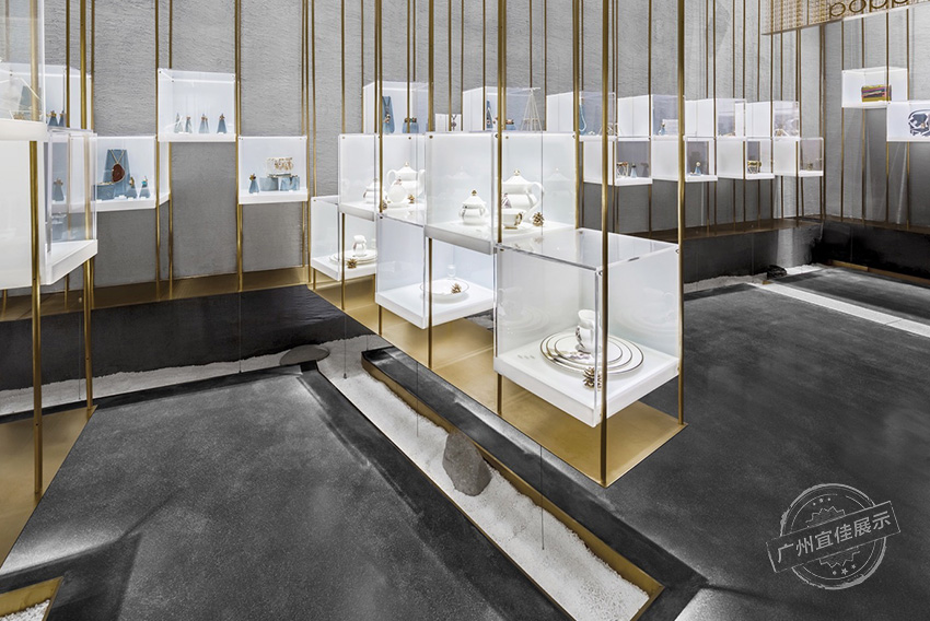 金屬珠寶展柜定制