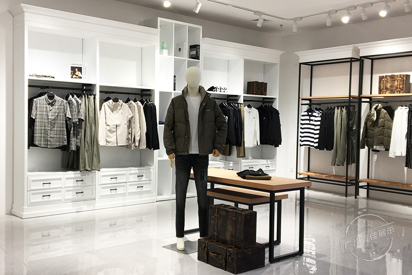 寶港男裝館 服裝展柜（佛山寶港奧萊店）