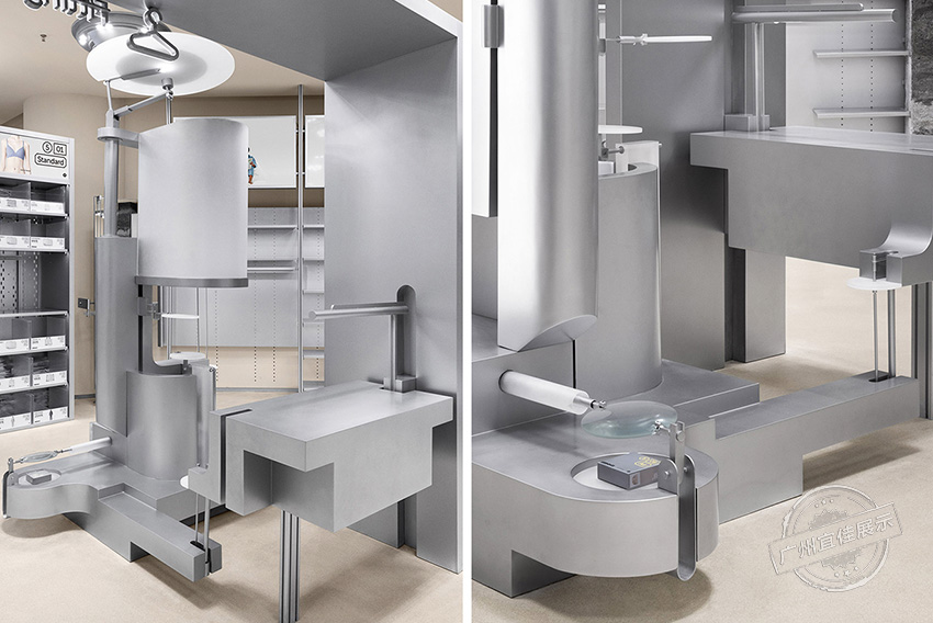 Bananain蕉內(nèi)概念店 服裝展柜（深圳寶安壹方城）