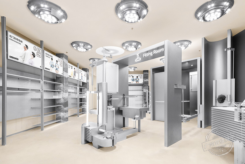 Bananain蕉內(nèi)概念店 服裝展柜（深圳寶安壹方城）