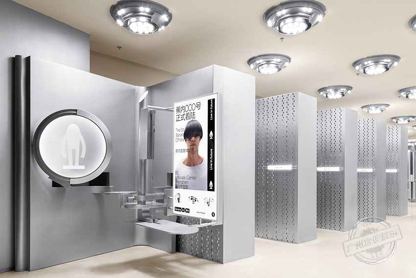 Bananain蕉內(nèi)概念店 服裝展柜（深圳寶安壹方城）