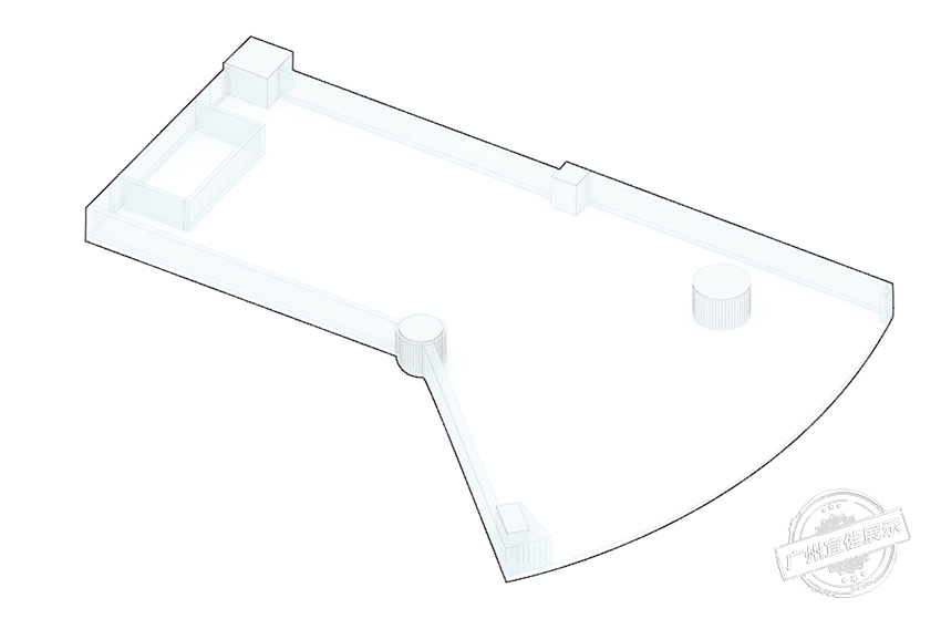 Bananain蕉內(nèi)概念店 服裝展柜（深圳寶安壹方城）