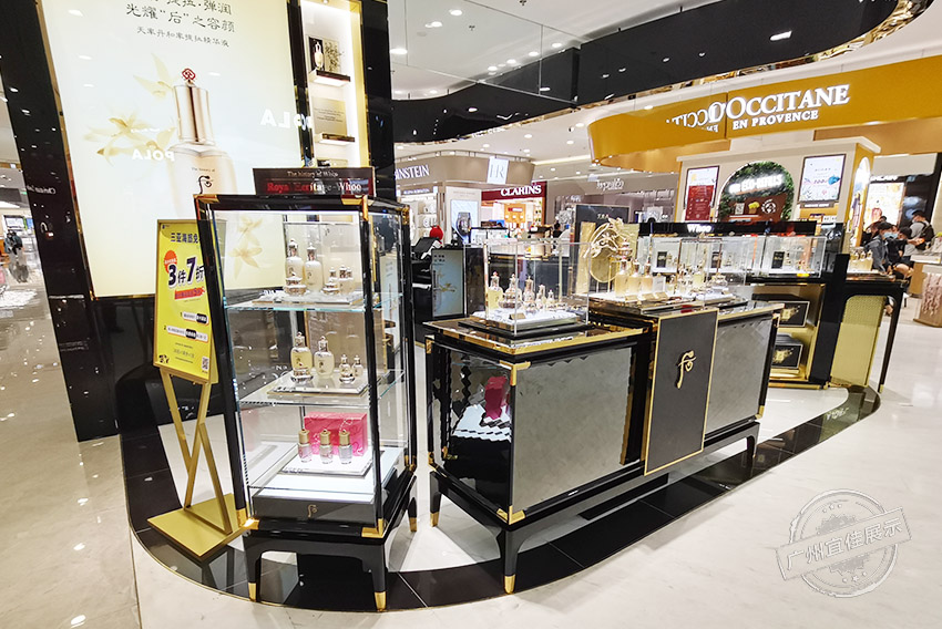 whoo后專柜 化妝品展柜