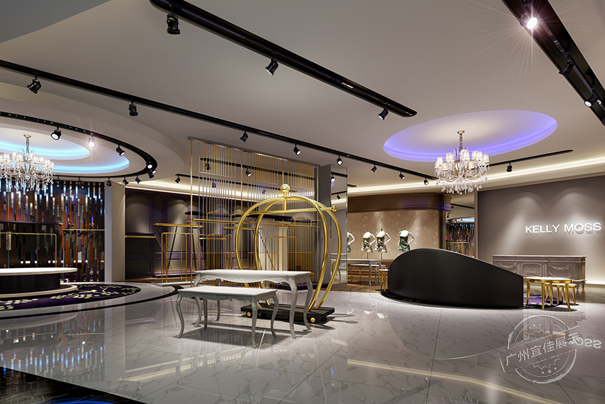 服裝品牌展示架