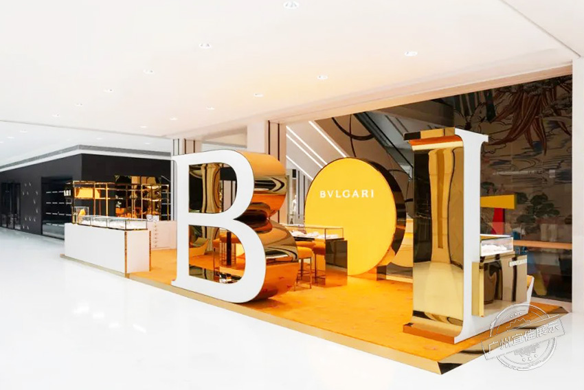 BVLGARI 精品店珠寶展柜