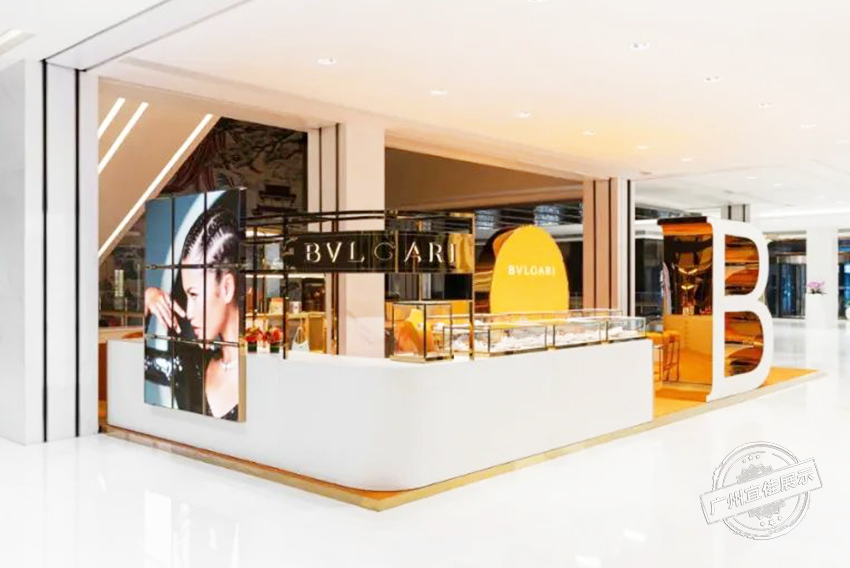 BVLGARI 精品店珠寶展柜