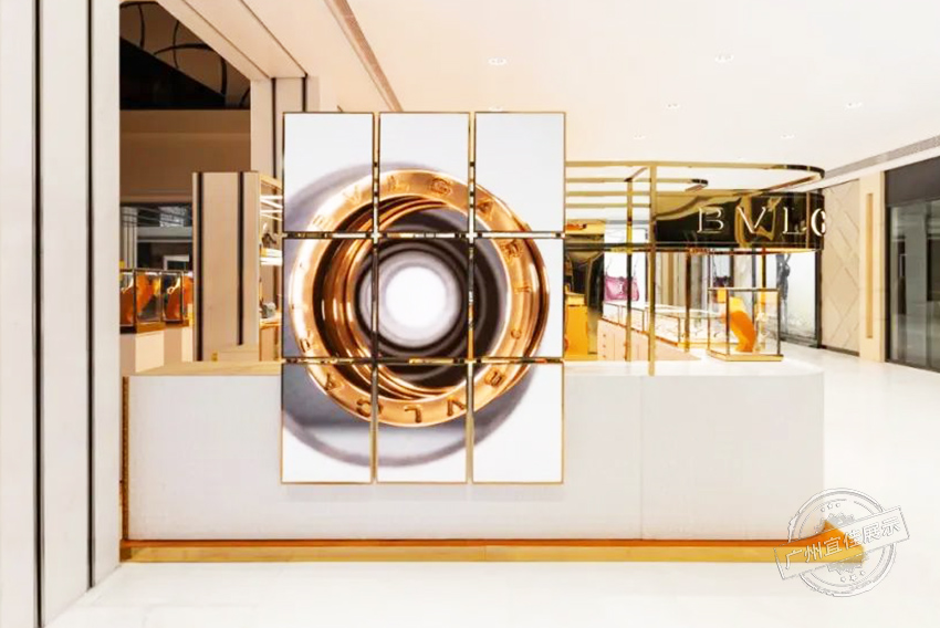 BVLGARI 精品店珠寶展柜