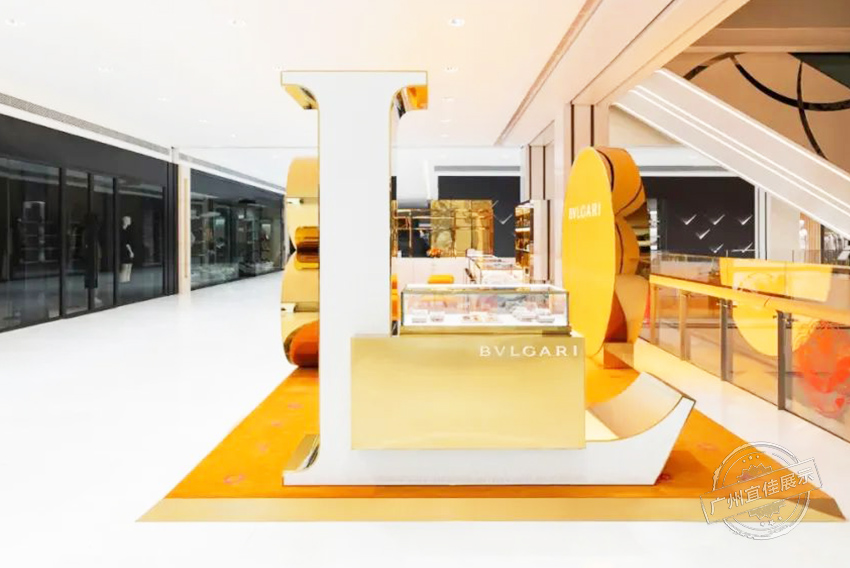 BVLGARI 精品店珠寶展柜