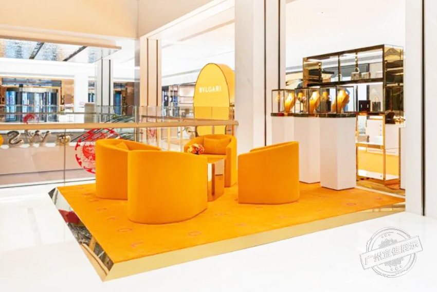 BVLGARI 精品店珠寶展柜