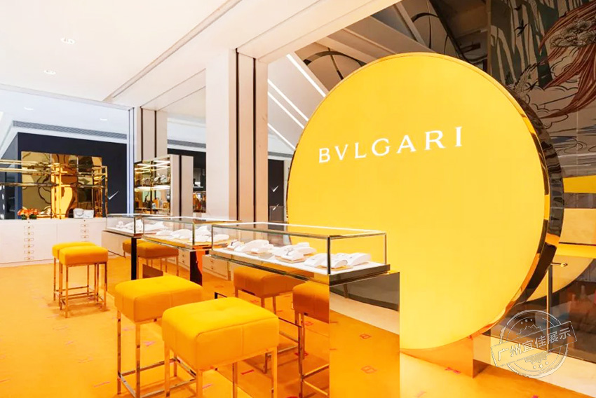 BVLGARI 精品店珠寶展柜