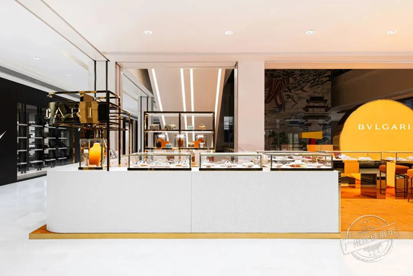BVLGARI 精品店珠寶展柜