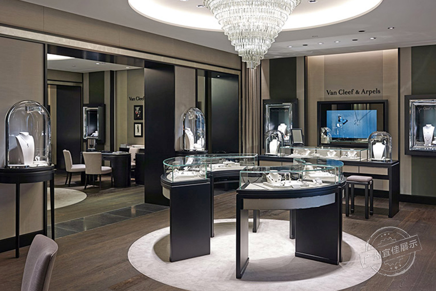 珠寶展柜陳列