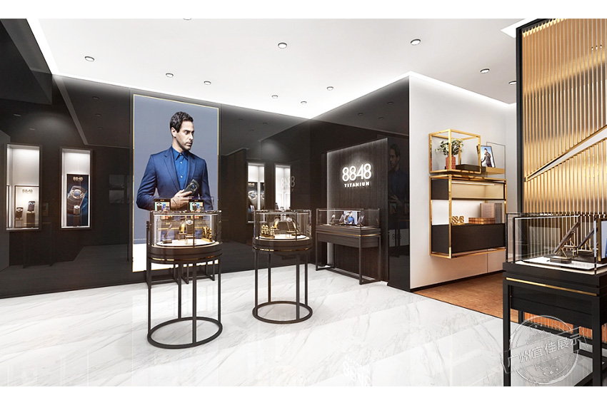 8848品牌 手表展柜