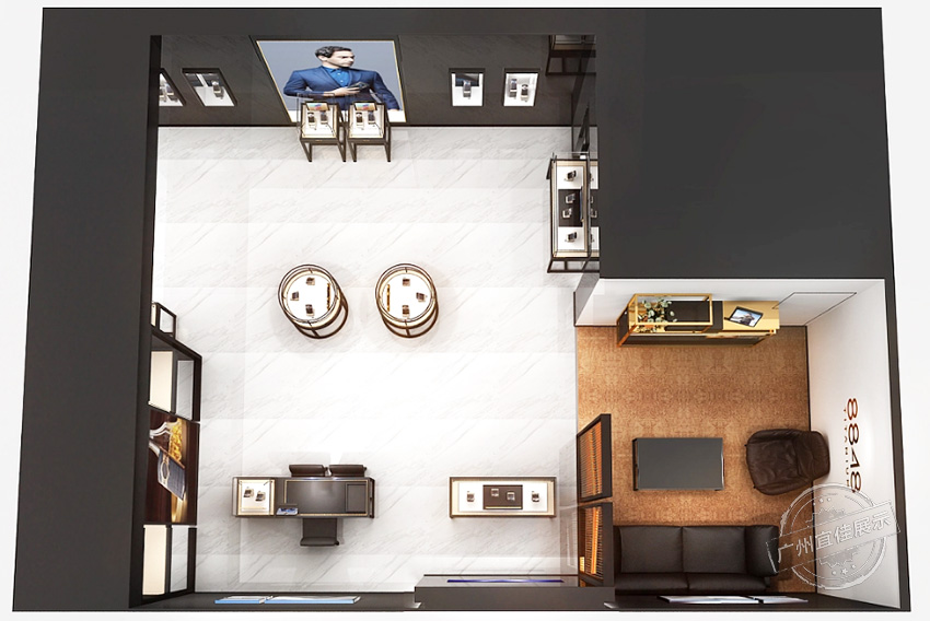 8848品牌 手表展柜