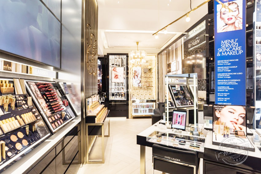 雅詩(shī)蘭黛專賣店 化妝品展柜